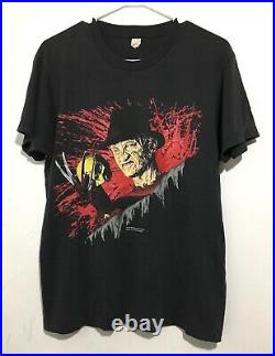 Vtg 80's 1984 Freddy Krueger Nightmare On Elm Street Horror Movie T-shirt L Rare