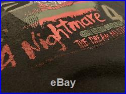 Vtg 80s Nightmare on Elm Street 4 1988 Sweatshirt Come To Freddy! Horror Krueger