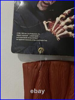 Vtg FREDDY KRUEGER Bone GLOVE Claw 1995 halloween Nightmare On Elm Street Hand