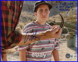 WHIT HERTFORD SIGNED 8x10 PHOTO +GREAT QUOTE NIGHTMARE ON ELM STREET BECKETT BAS