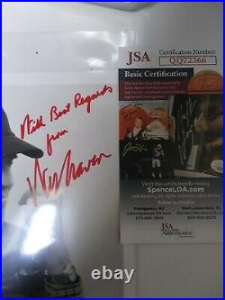 Wes Craven Signed Autographed Photo With JSA COA Nightmare Elm Street