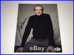 Wes Craven Signed Photo Nightmare On Elm Street Scream The Hills Have Eyes + BAS