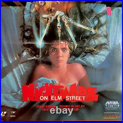 Wes Cravens A Nightmare on Elm Street Laserdisc With Rare MHE Cover Art